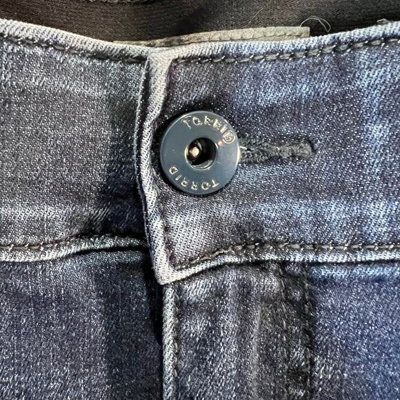 Torrid Bombshell Skinny Jeans 20W Super Soft Mesh Tummy Control Elastic Waist - Picture 10 of 10